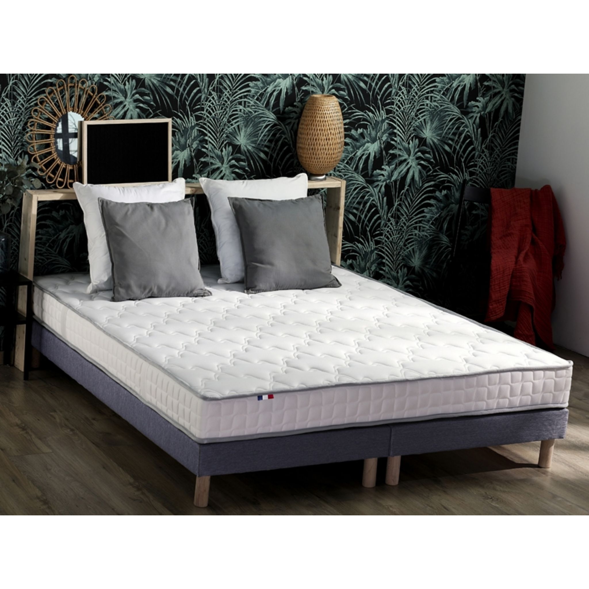 Matelas mousse  haute résilience 160x200 cm MODERATO