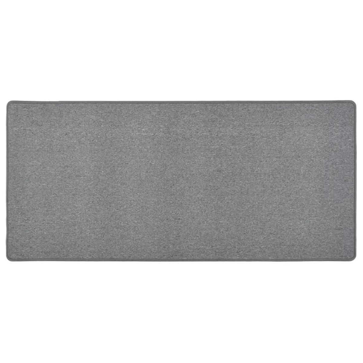 VIDAXL Tapis de couloir Gris fonce 80x150 cm
