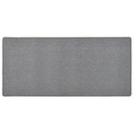VIDAXL Tapis de couloir Gris fonce 80x150 cm