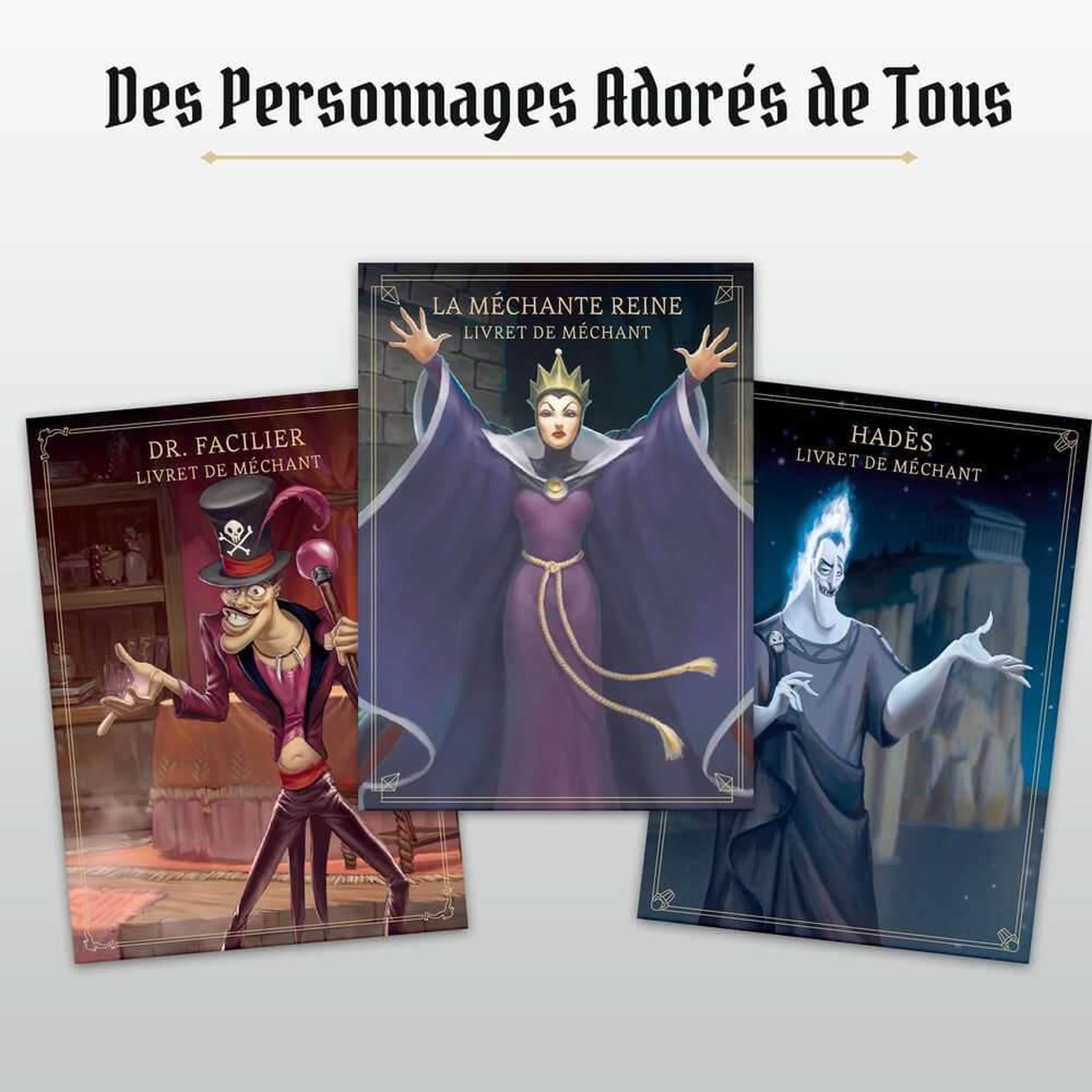 Voir la diapositive 4 : RAVENSBURGER PAPET DISNEY VILLAINOUS-EXTENSION 1- MAUVAIS JUSQU'À L'OS, Papeterie Papeterie