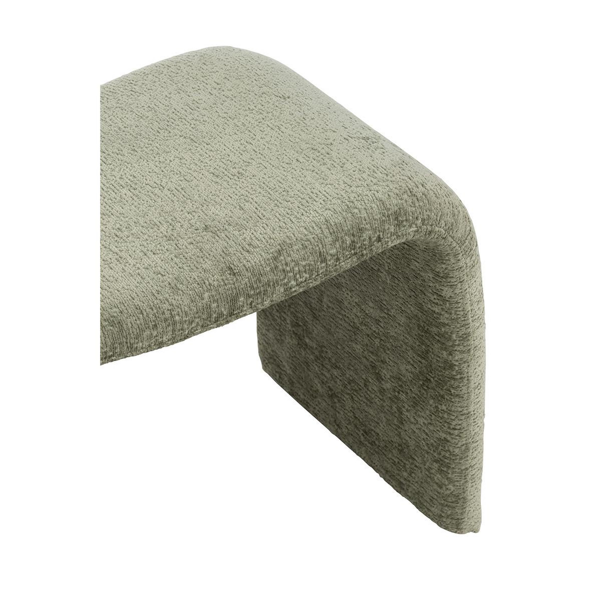 Voir la diapositive 4 : J-LINE Pouf design  anise  61cm vert menthe