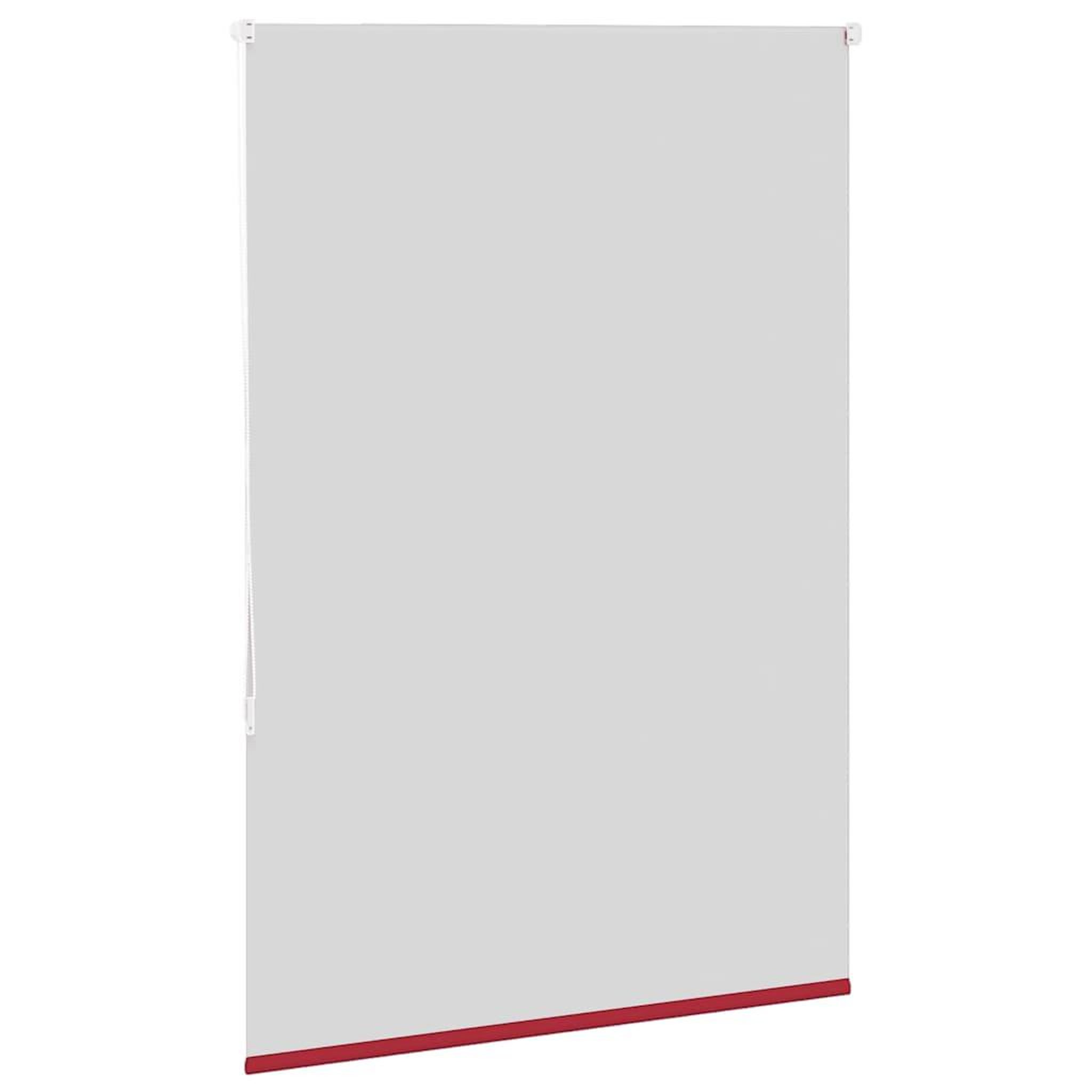 Voir la diapositive 4 : VIDAXL Store enrouleur occultant rouge largeur du tissu 105,7 cm