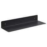 TOILINUX Etagère murale 1 tablette en métal. Coloris disponibles : Blanc