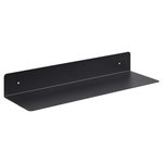 TOILINUX Etagère murale 1 tablette en métal. Coloris disponibles : Blanc