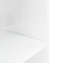 Voir la diapositive 6 : VIDAXL Support d aquarium blanc brillant 120x40x60cm bois d ingénierie