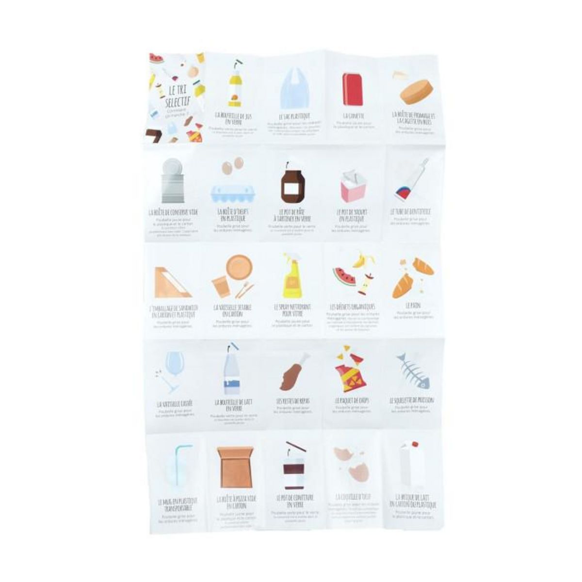 Paris Prix Jeu Éducatif Enfant  Tri Sélectif  28cm Multicolore