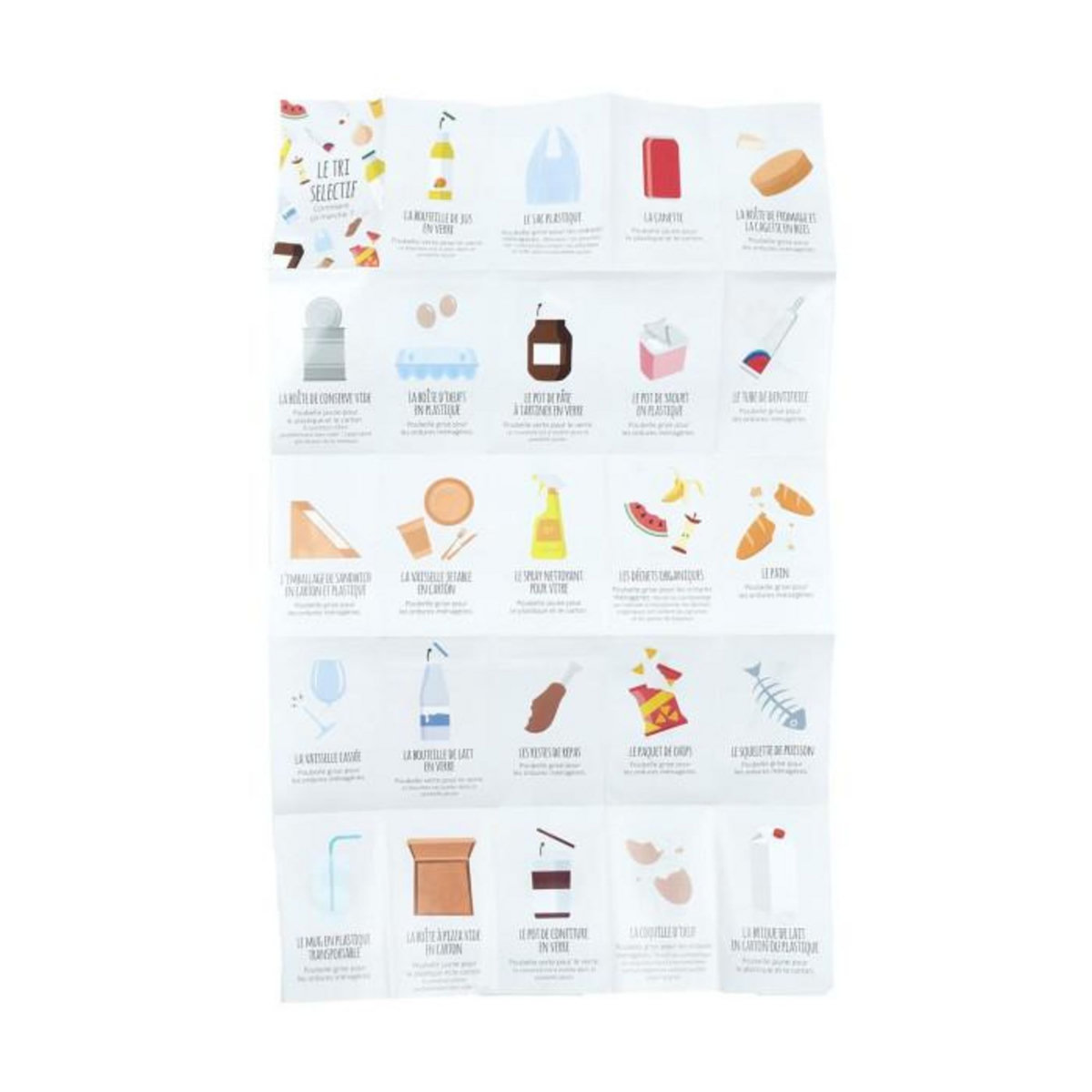 Paris Prix Jeu Éducatif Enfant  Tri Sélectif  28cm Multicolore