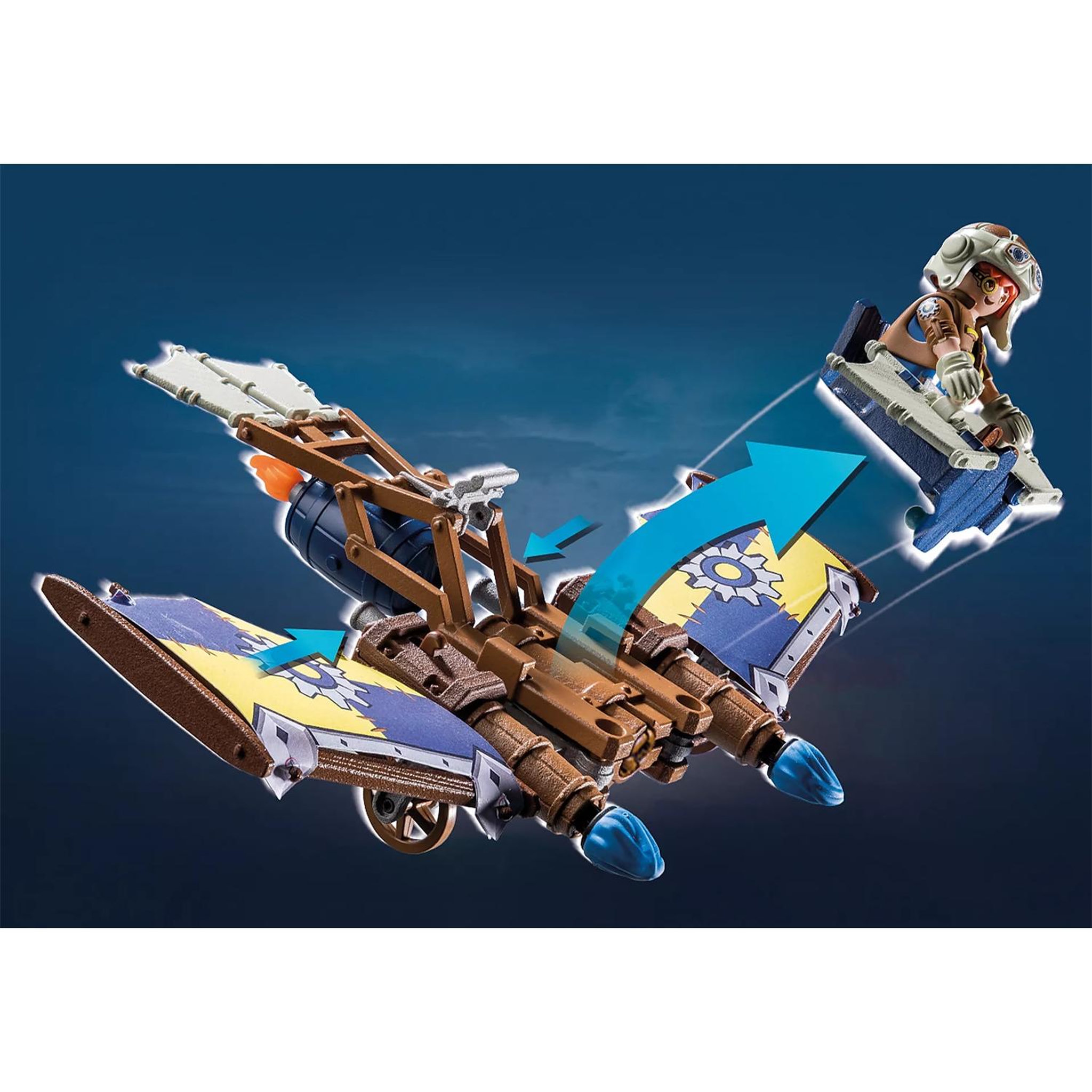 Voir la diapositive 4 : PLAYMOBIL Novelmore Planeur de Dario