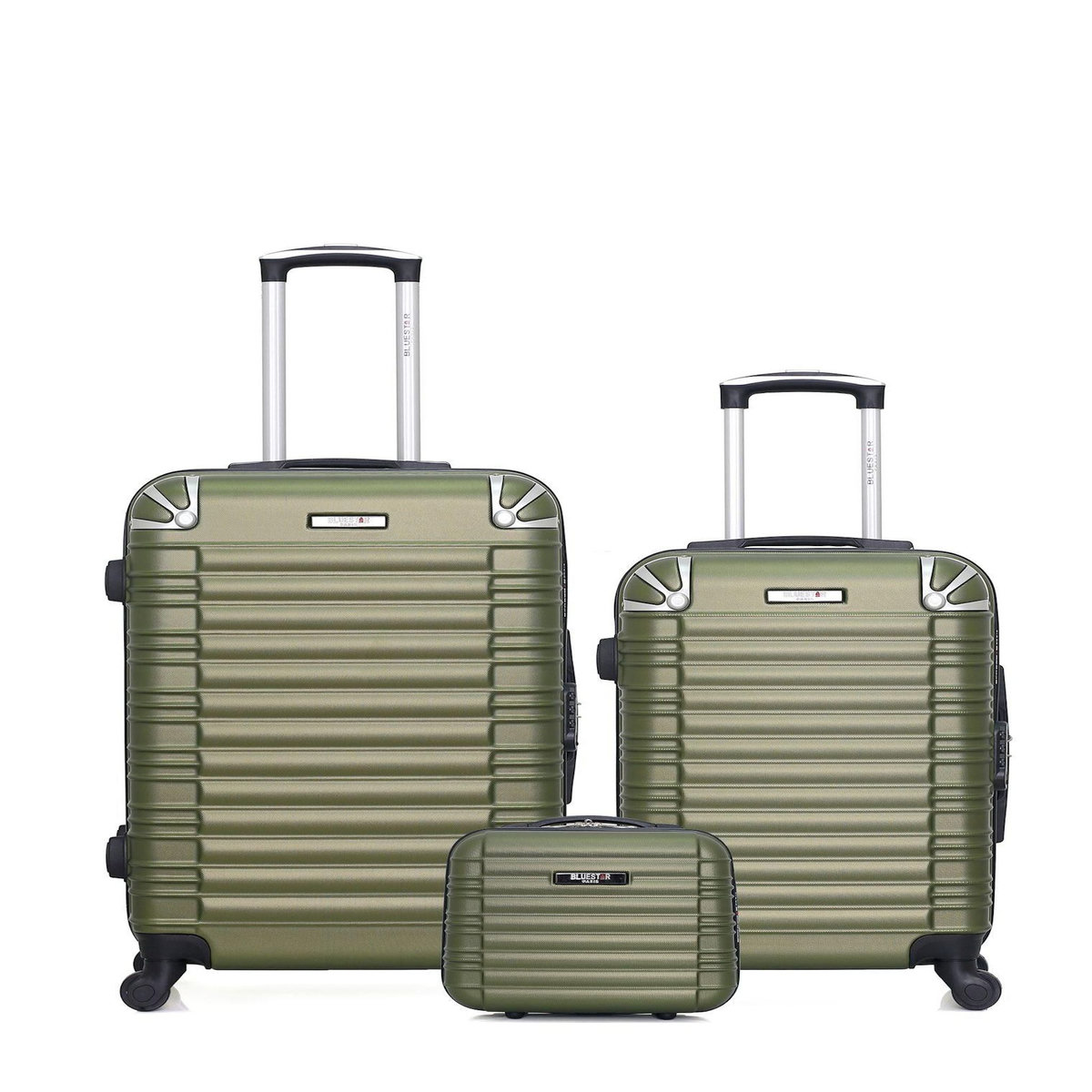 BLUESTAR BLUESTAR - LOT DE 3 - Valises weekend, cabine et vanity LIMA