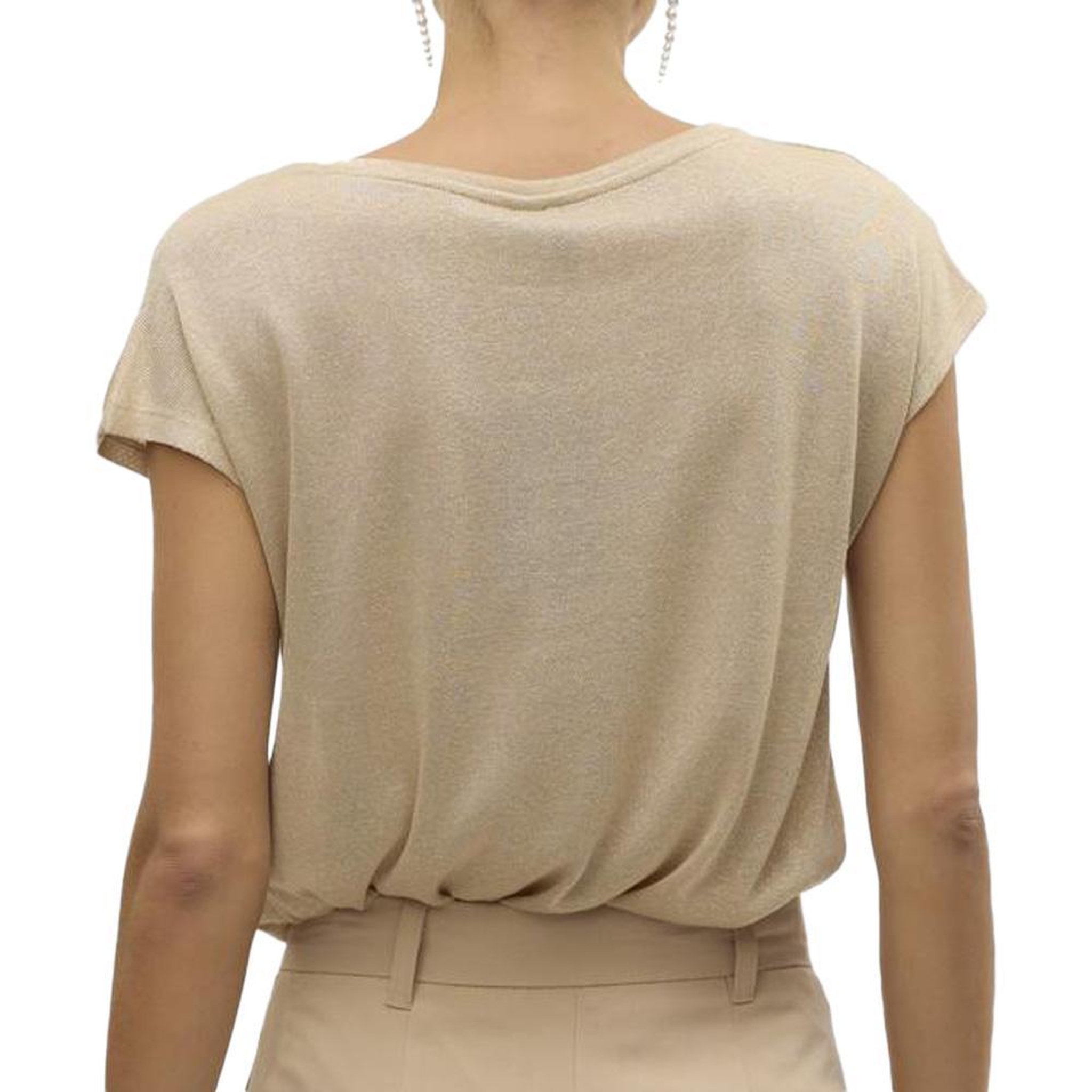Voir la diapositive 2 : Vero Moda T-Shirt Beige Femme Vero Moda Sarah