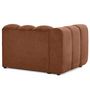 Voir la diapositive 5 : LISA DESIGN Debbie - module d'assise gauche en tissu texturé