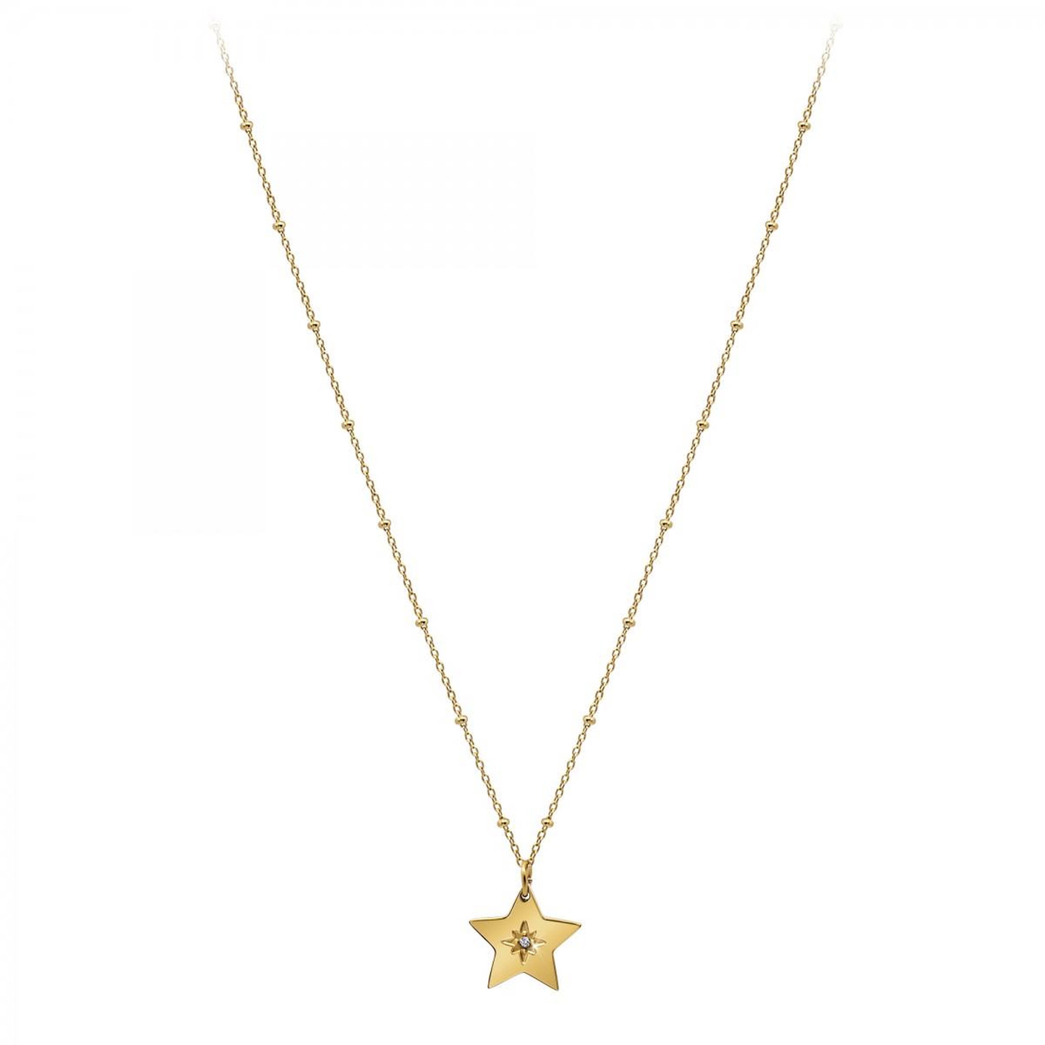 Voir la diapositive 3 : SC BOHEME Collier étoile par SC Bohème orné d'un véritable diamant blanc