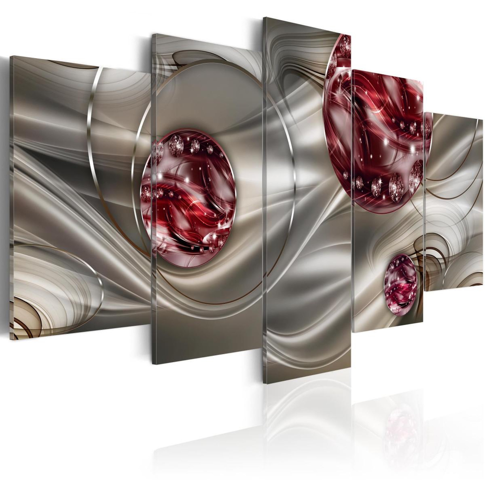Voir la diapositive 1 : Paris Prix Tableau Imprimé  Crimson Galaxy