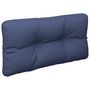 Voir la diapositive 4 : VIDAXL Coussins de palette lot de 2 bleu marine tissu