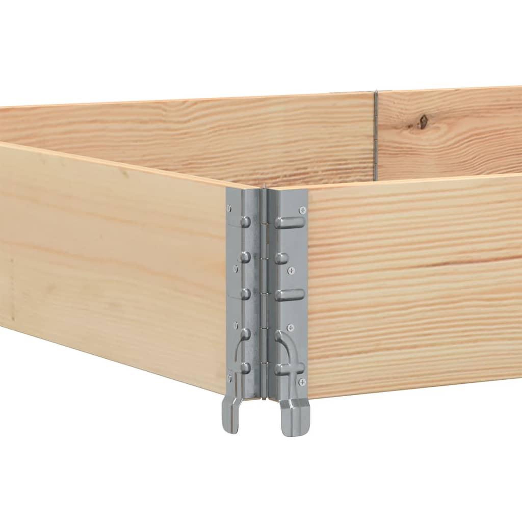 Voir la diapositive 5 : VIDAXL Jardiniere 150x100 cm bois de pin massif
