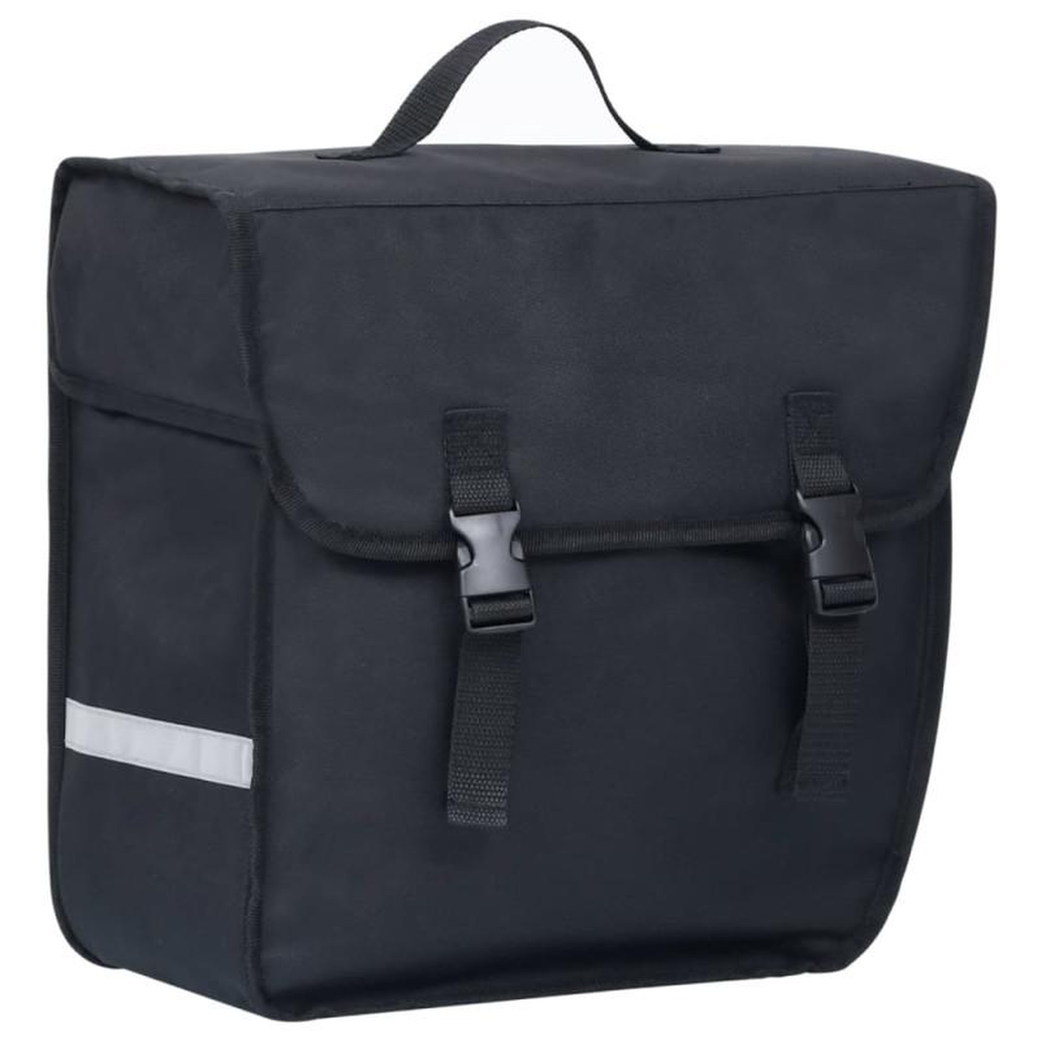 Voir la diapositive 1 : VIDAXL Sac de vélo simple pour porte bagages étanche 21 L Noir