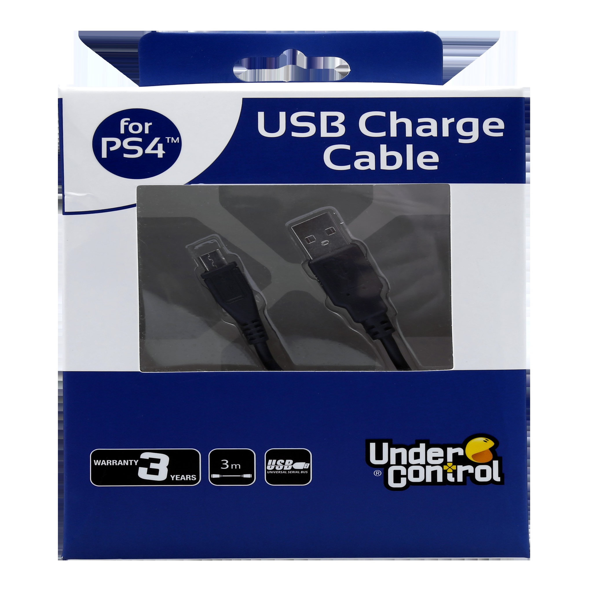 Voir la diapositive 1 : Câble charge USB manette PS4