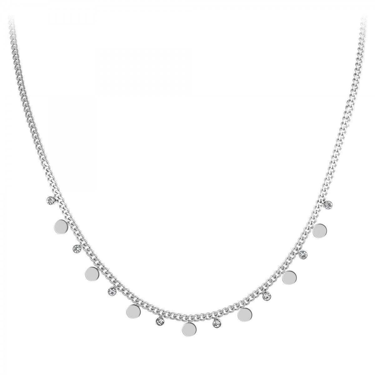 SC CRYSTAL Collier SC Crystal orné de Cristaux scintillants