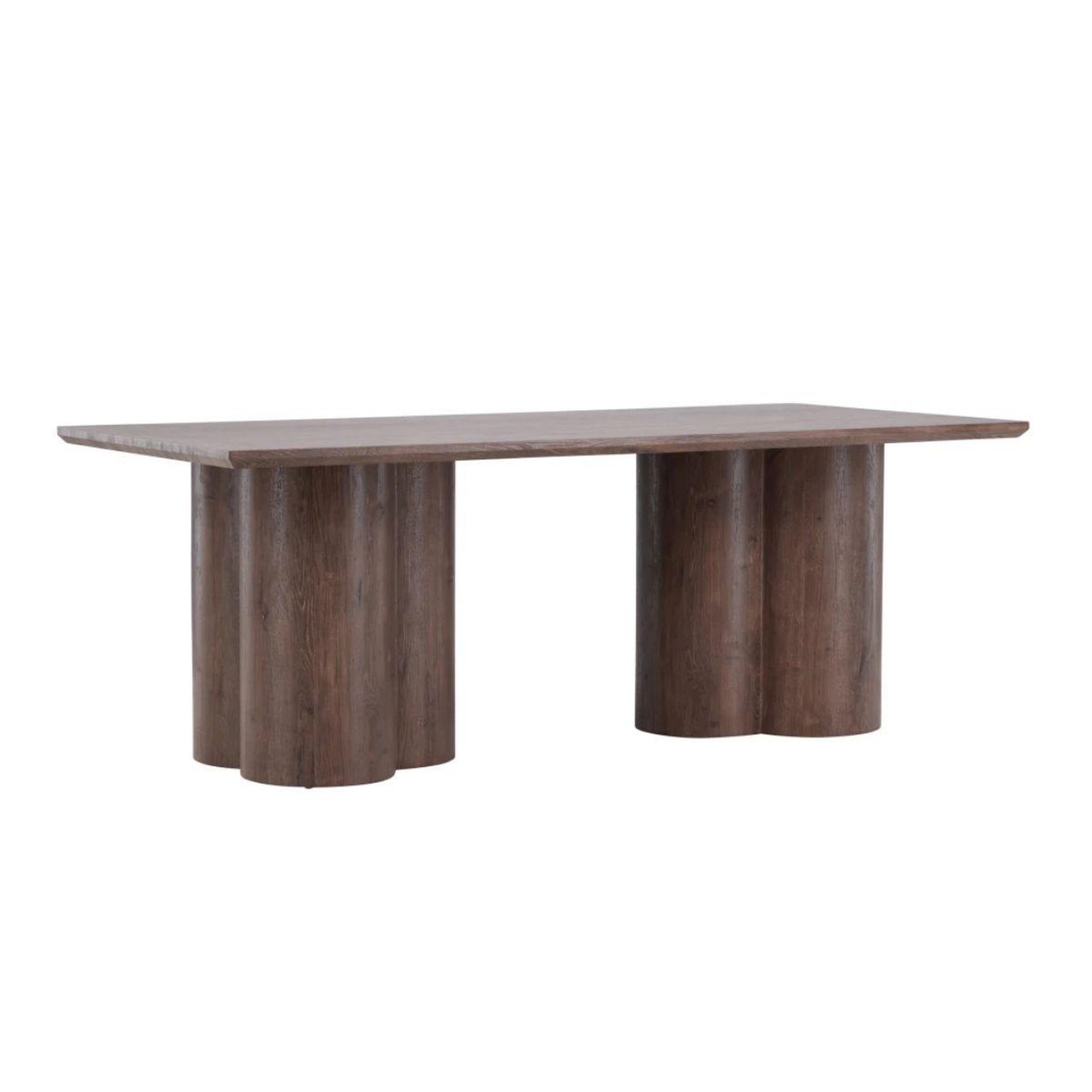 Paris Prix Table à manger design  olivia  210cm moka