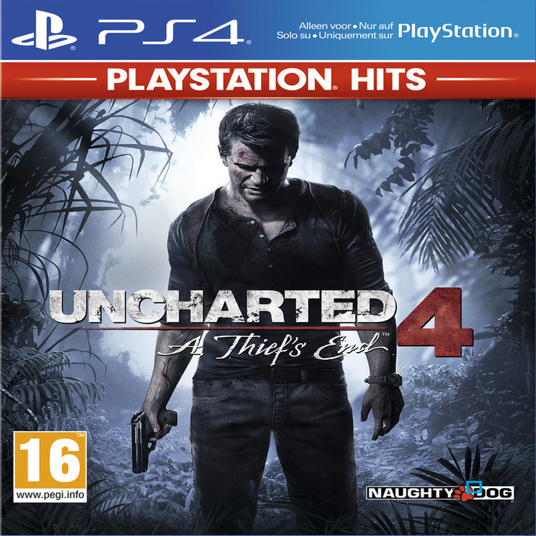 Voir la diapositive 1 : SONY Uncharted 4 : A thief's end Playstation hits PS4