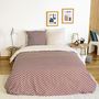 Voir la diapositive 2 : Home collection Parure de couette 3 pcs 100% microfibre, tiagoh