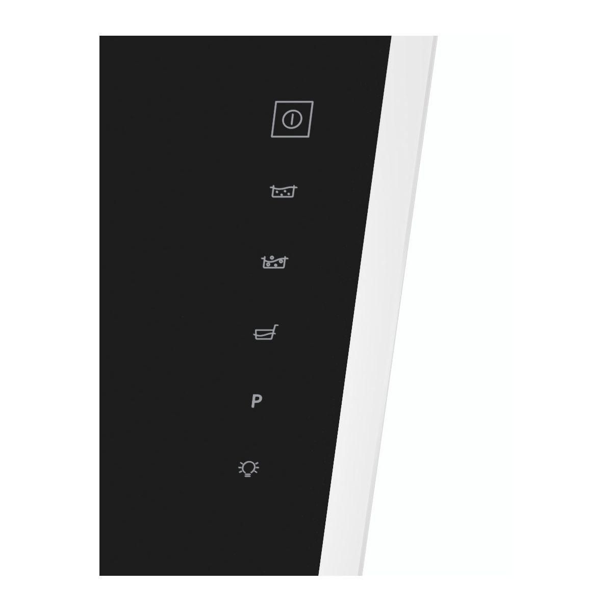 Whirlpool Hotte décorative murale inclinée WHVF93FLTK