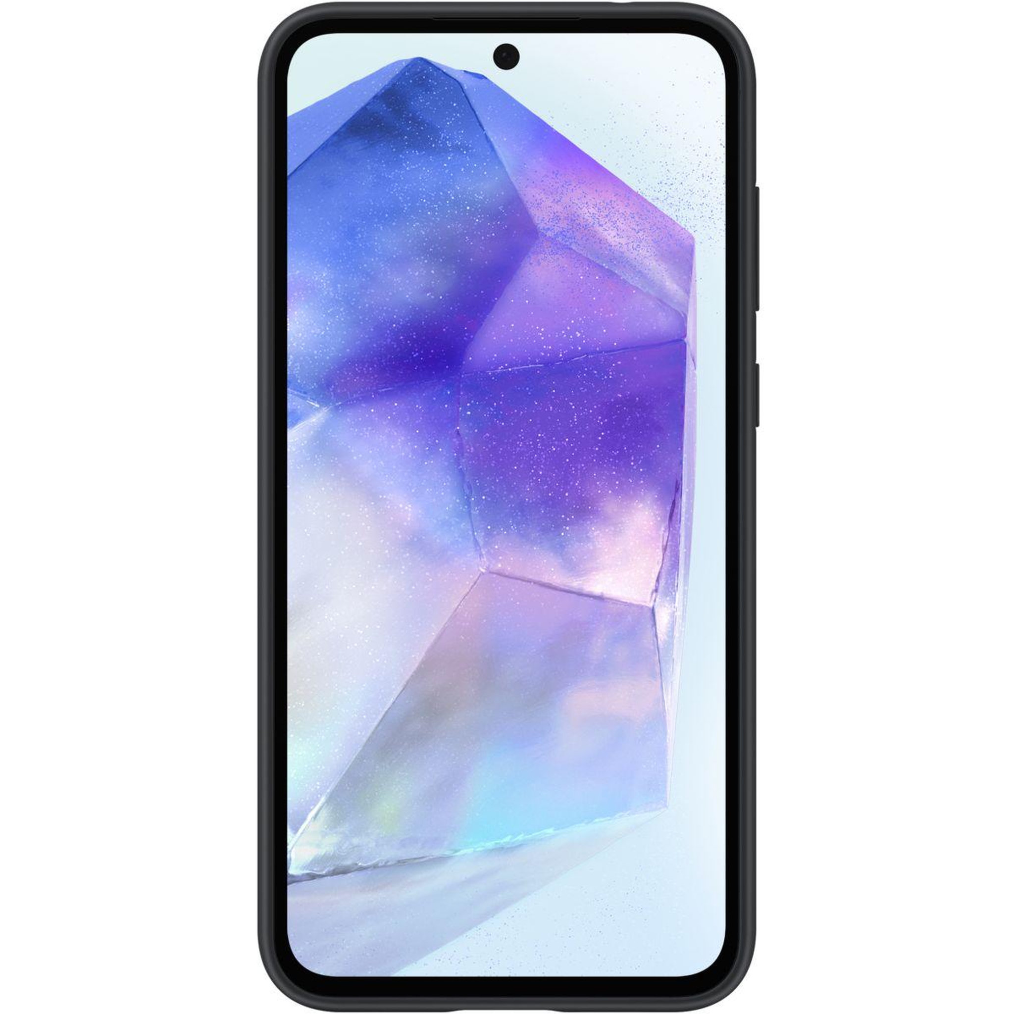 Voir la diapositive 4 : Samsung Coque Samsung A55 5G silicone Noir