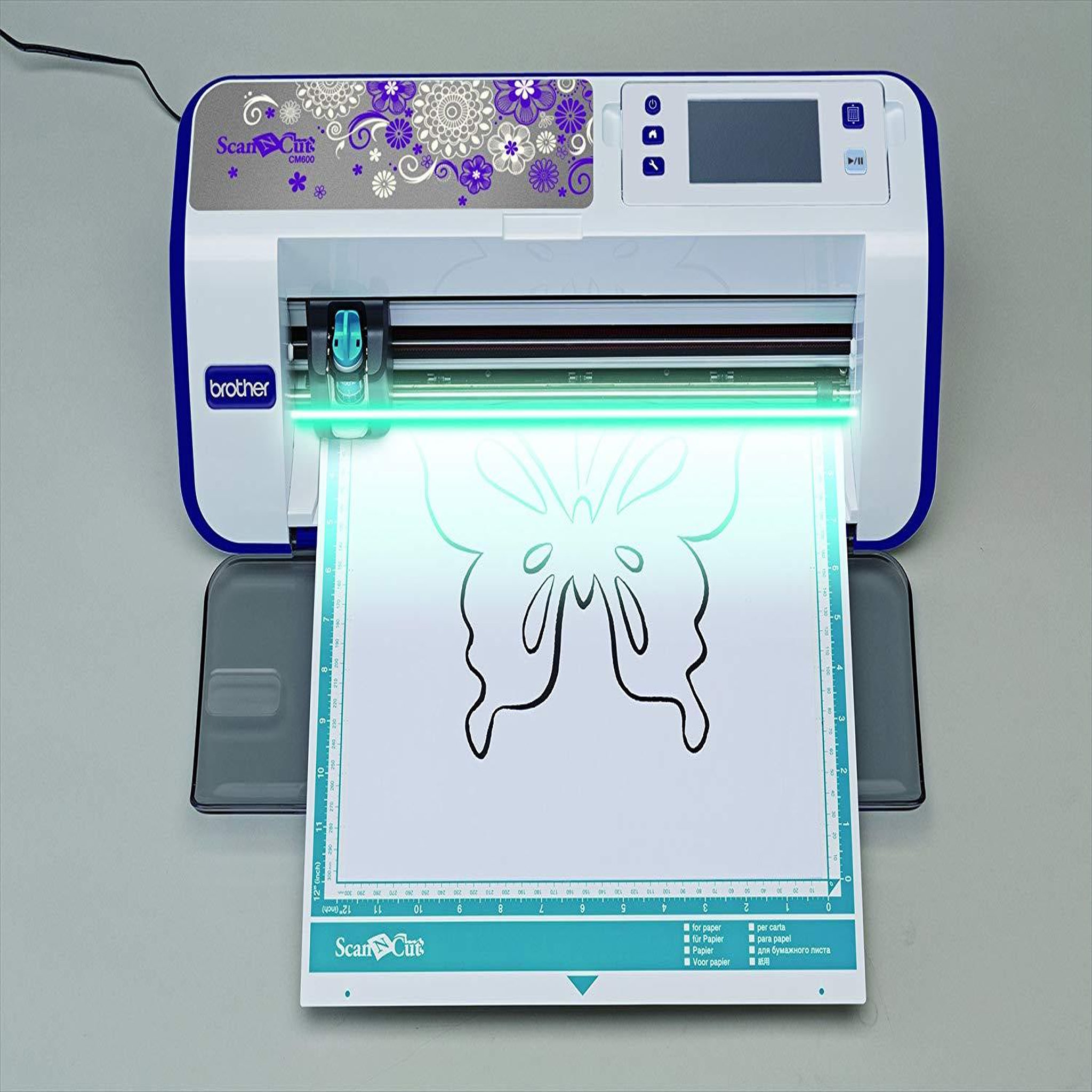 Voir la diapositive 6 : Brother Scanncut cm600 brother -  machine de découpe avec scanner intégré