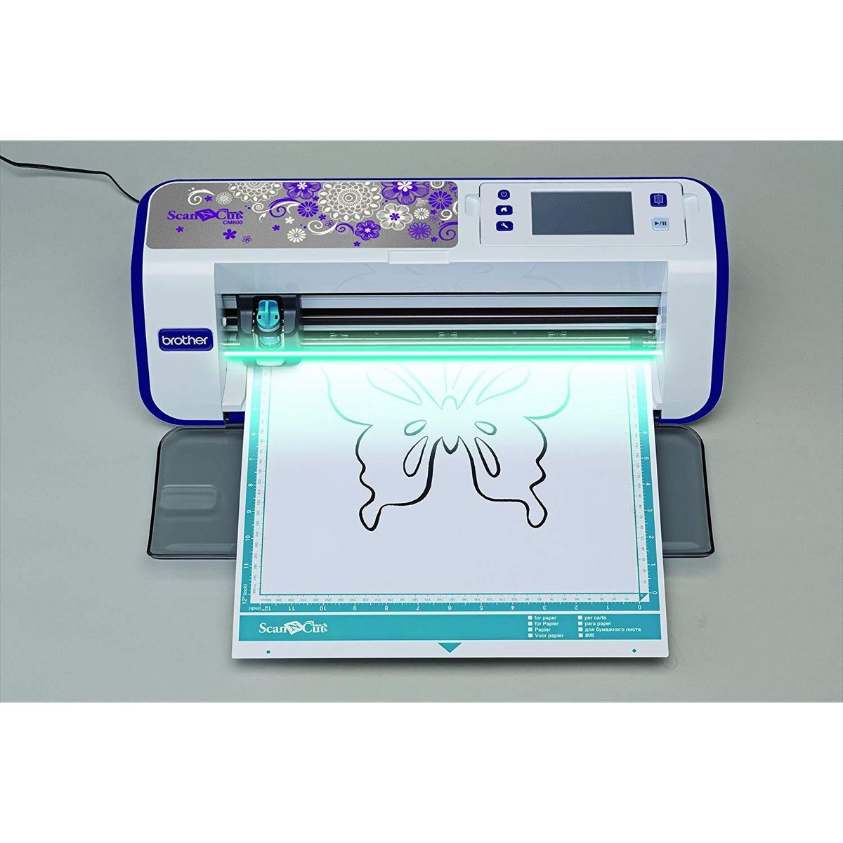 Brother ScanNCut CM600 Brother -  Machine de découpe avec scanner intégré