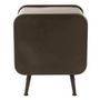 Voir la diapositive 5 : Paris Prix Table d'Appoint 1 Tiroir  Loca  60cm Naturel & Noir