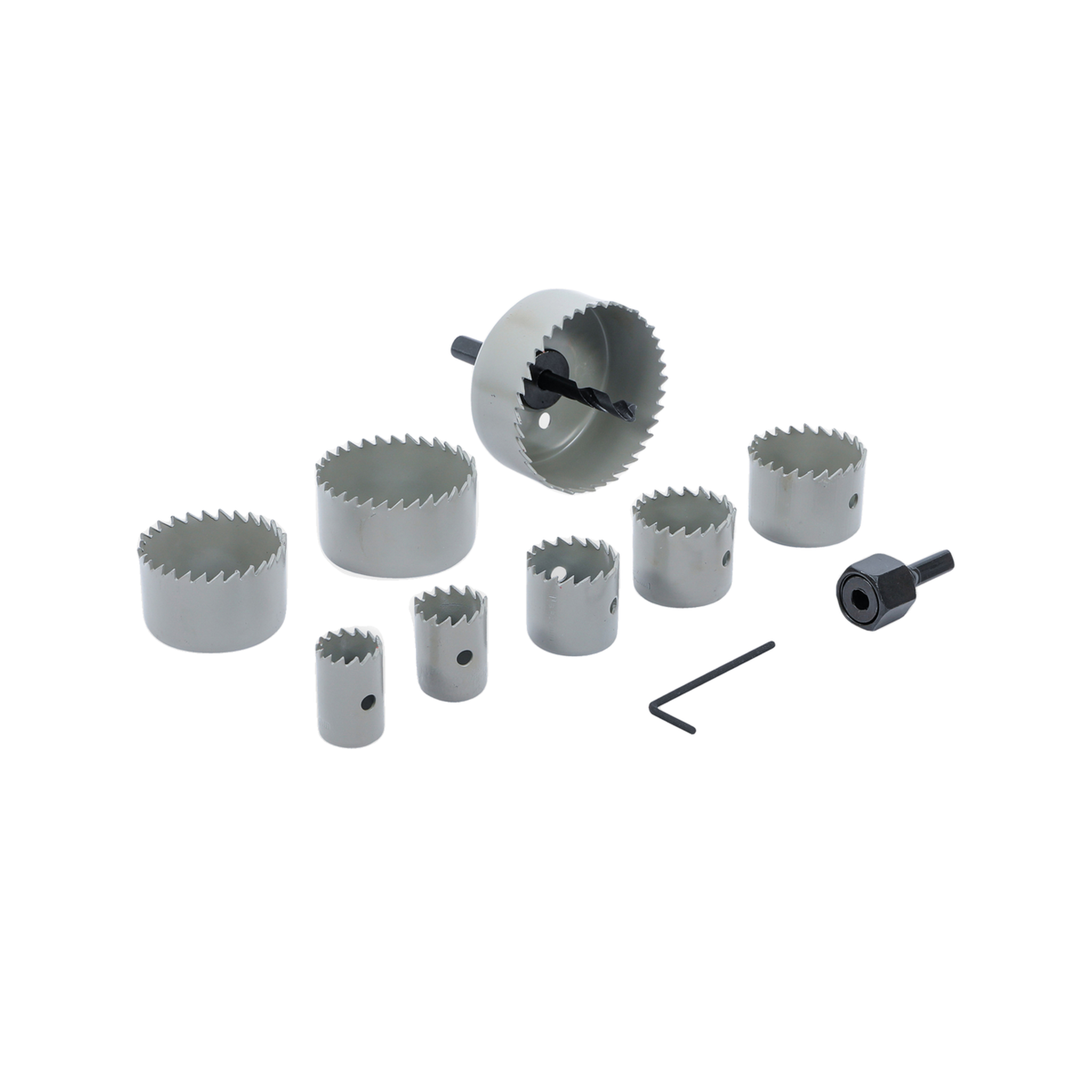 TECHNIC Scie cloche bgs technic 50315 11 pièces 19-64 mm