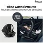 Voir la diapositive 2 : HAUCK Siege Auto  - HAUCK - DRIVE N CARE - Groupe 0+ - I-Size - Réducteur - Noir
