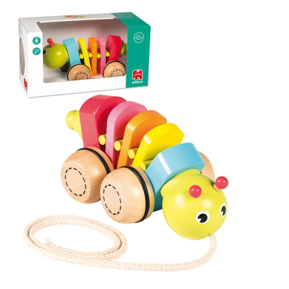 Goula Chenille articulée a tirer