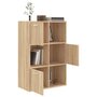 Voir la diapositive 5 : VIDAXL Armoire de rangement Chene sonoma 60x29,5x90 cm Bois ingenierie