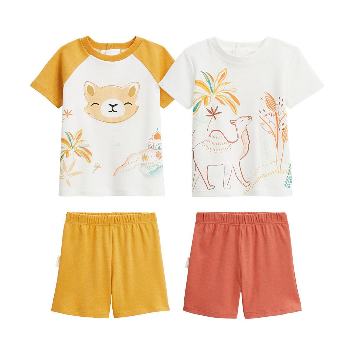 Petit Béguin Lot de 2 pyjamas enfant Liwa