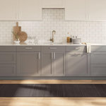 VIDAXL Tapis rectangulaire marron fonce 70x500 cm bambou