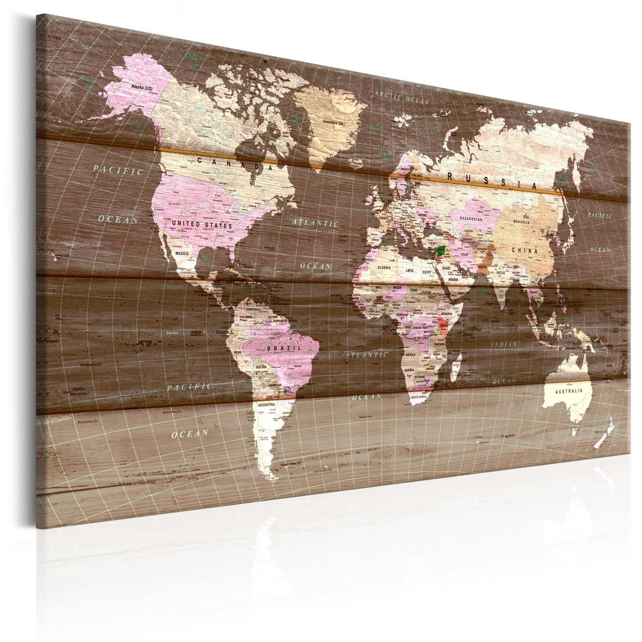 Voir la diapositive 1 : Paris Prix Tableau Imprimé  The Wooden World