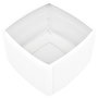 Voir la diapositive 4 : VIDAXL Table d'appoint Blanc 54x54x36,5 cm Plastique