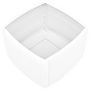 Voir la diapositive 4 : VIDAXL Table d'appoint Blanc 54x54x36,5 cm Plastique