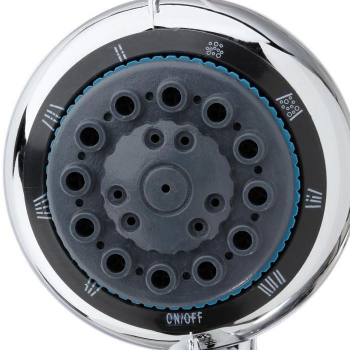 FIVE Pommeau de Douche  7 Fonctions  22cm Chrome