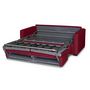 Voir la diapositive 5 : Canapé convertible système couchage express matelas 140x190 17cm 3 places en tissu DYLAN 