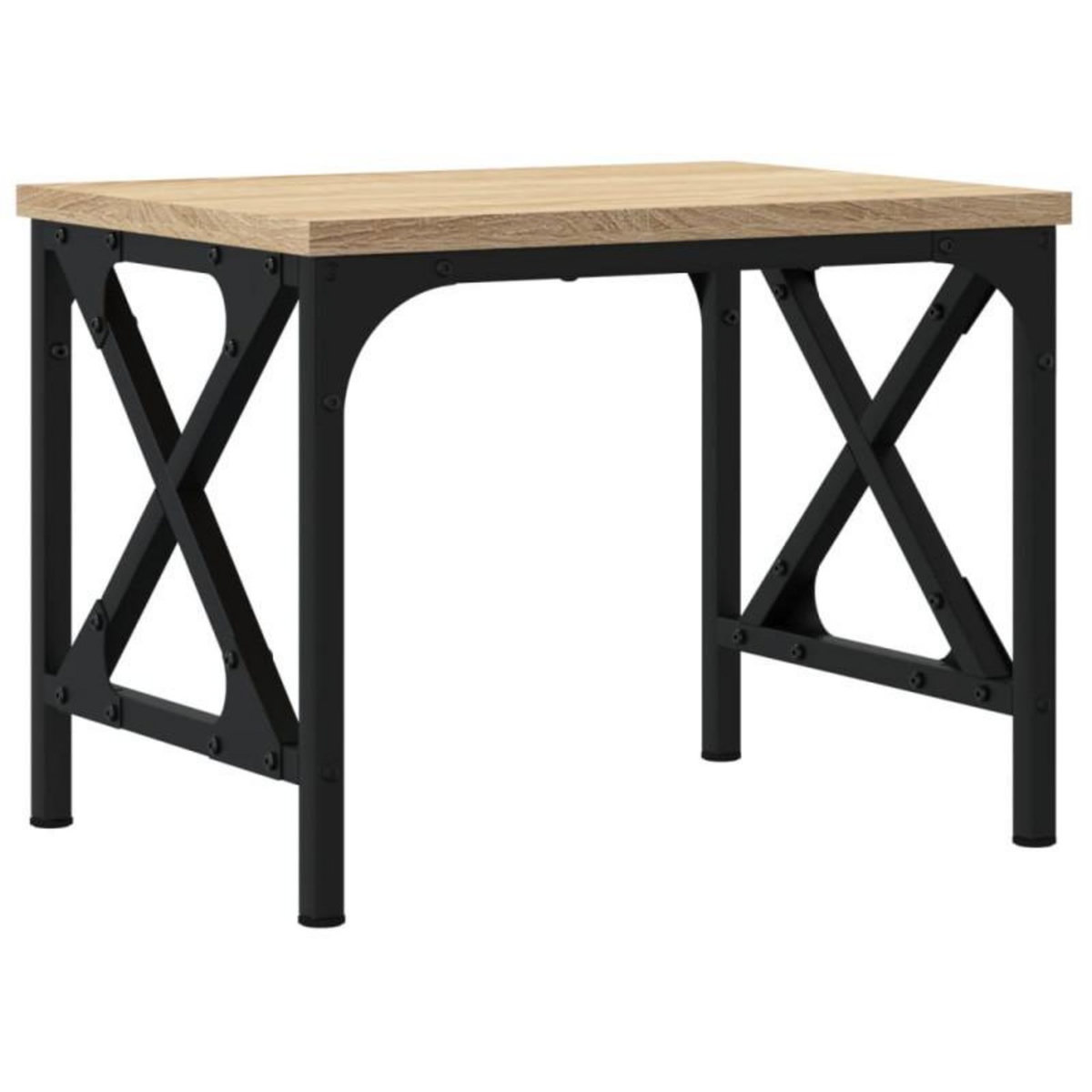 VIDAXL Support d imprimante chêne sonoma 40x30x31 cm bois d ingénierie