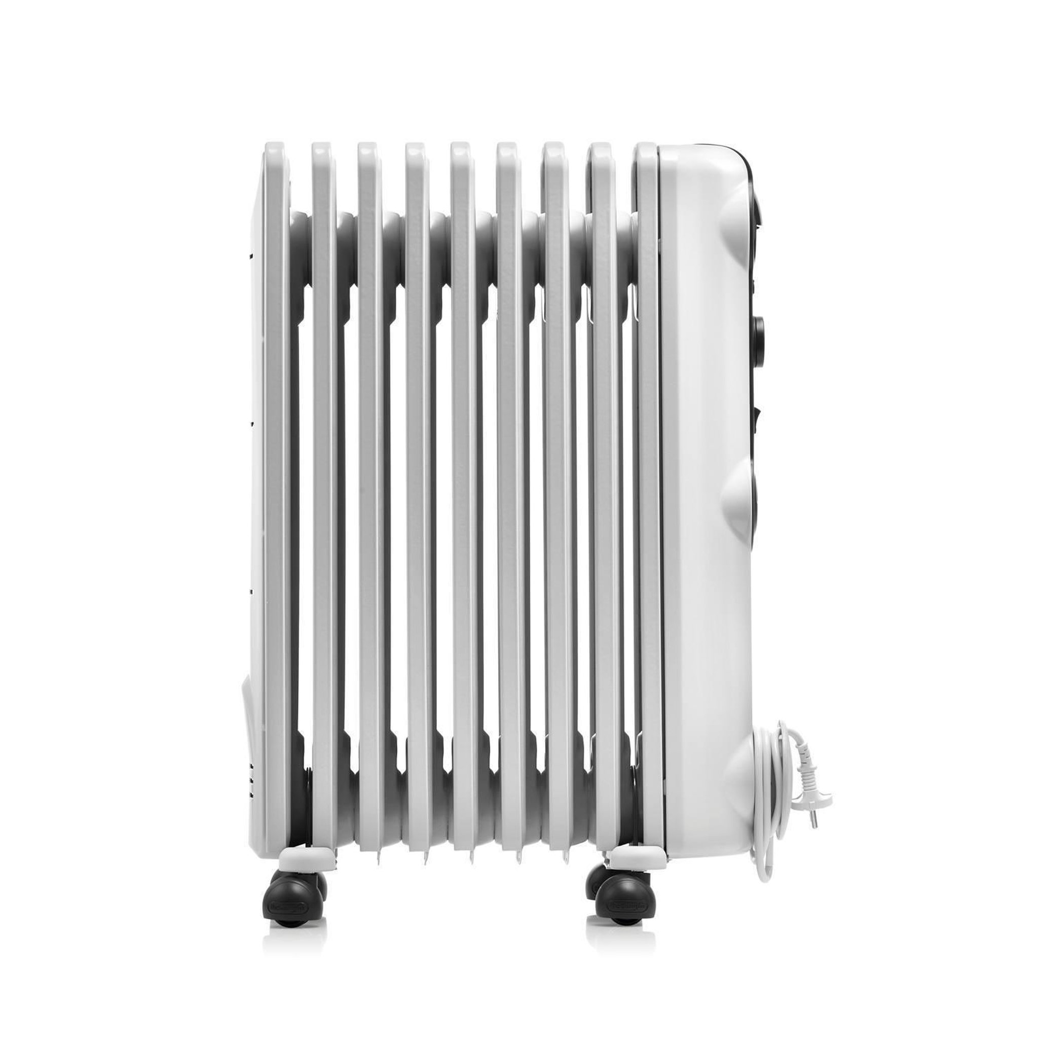 Voir la diapositive 2 : DELONGHI Radiateur à bain d'huile 2000w blanc - TRRS0920