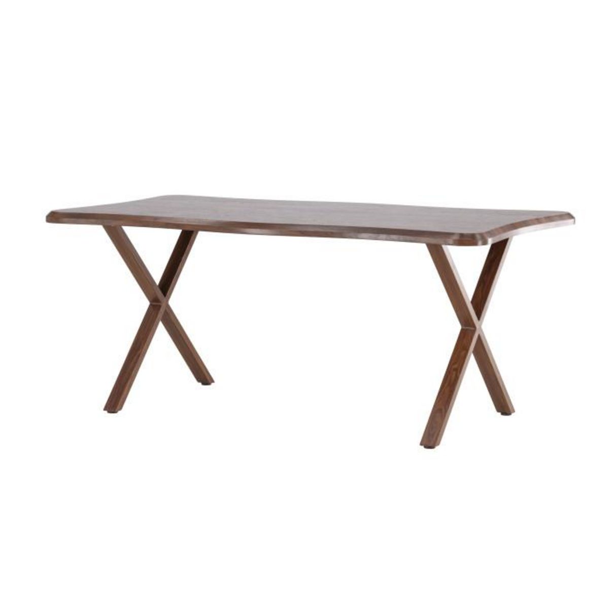 Paris Prix Table à Manger Organique  Fiona  180cm Noyer