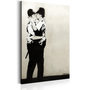 Voir la diapositive 1 : Paris Prix Tableau Imprimé  Kissing Coppers - Banksy