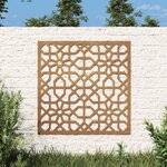 VIDAXL Decoration murale jardin 55x55 cm acier corten design mauresque