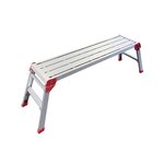 HAILO Plateforme de travail pliante - L. 1m20 - en aluminium - PL120 - hauteur de travail max. 2,5M