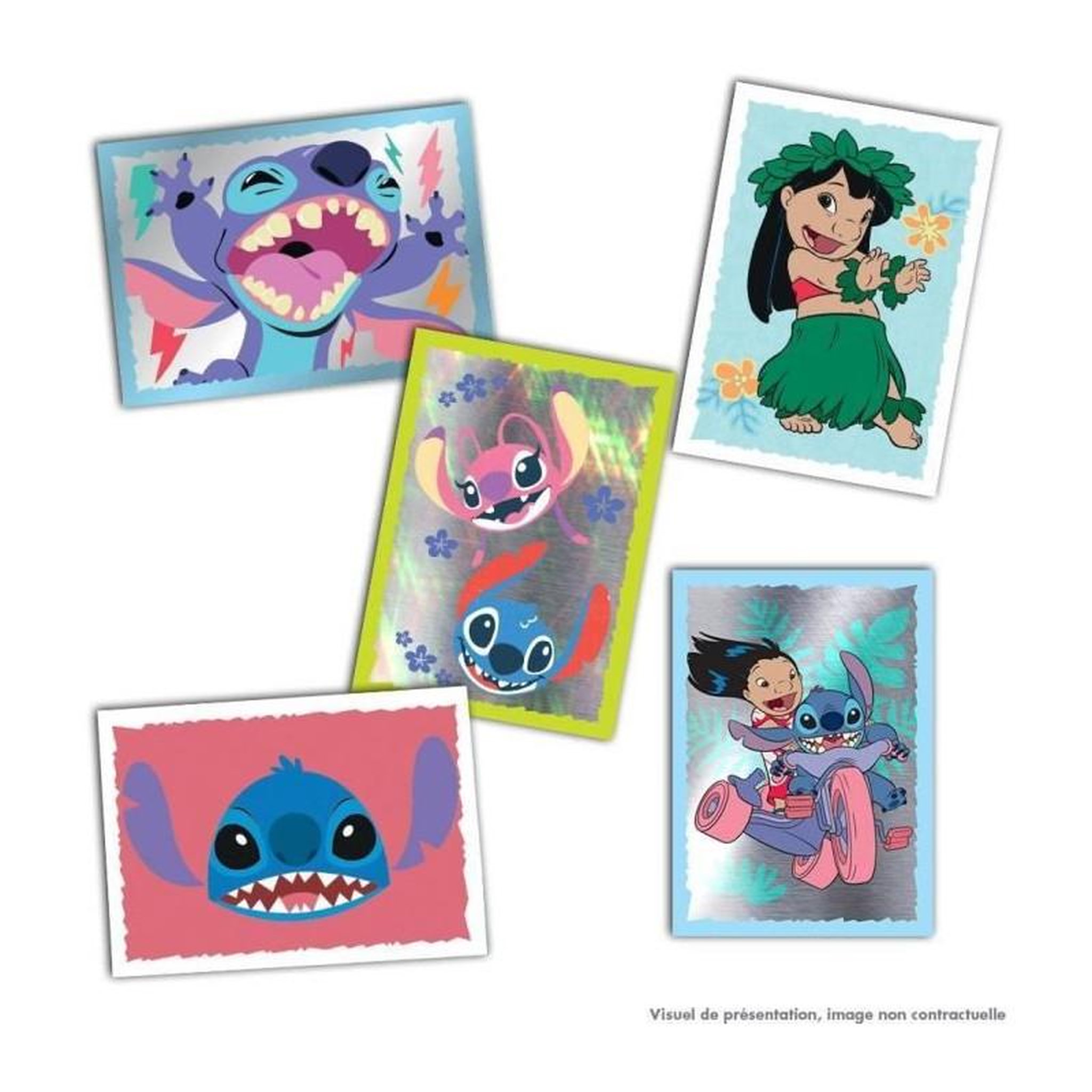 Voir la diapositive 3 : Panini Blister - PANINI - Stitch - 11 pochettes - 55 stickers