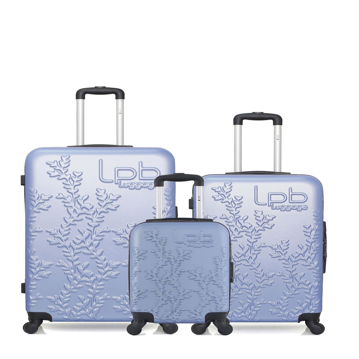 LES P'TITES BOMBES LPB LPB LUGGAGE - LOT DE 3 - Valises grand format, weekend et cabine XXS NAIS
