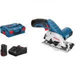 Bosch Professional Scie circulaire Bosch Professional GKS 12V-26 + 2 batteries 3,0Ah + L-Boxx - 06016A1005